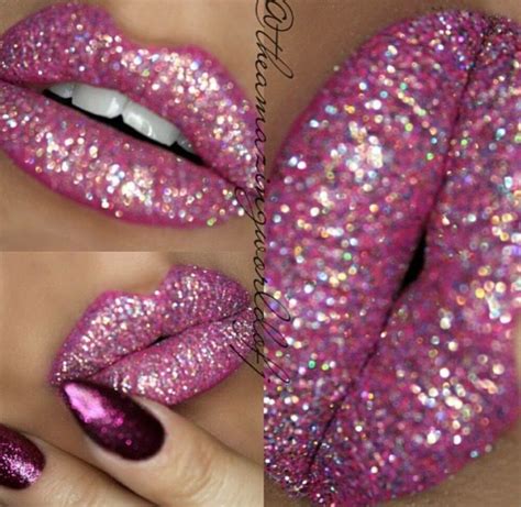 Sparkle Lips Glitter Lipstick Lipstick Art Lipgloss Lippies Mac