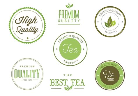 Free Tea Labels Vector Set 83828 Vector Art At Vecteezy