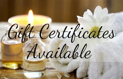 Buy Massage T Certificates Atoka Massage Therapy