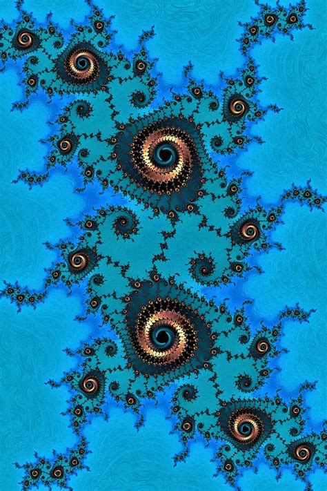 Spiral Fractals Digital Art By Vickie Fiveash Fine Art America