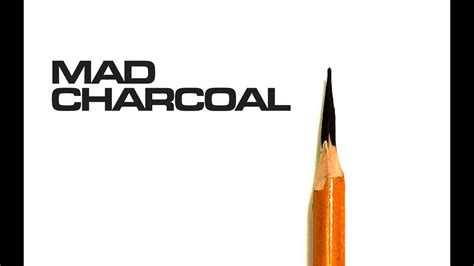 How To Sharpen A Charcoal Pencil Youtube