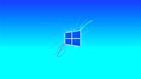 Wallpaper Windows Logo Microsoft Windows Neon Abstract In 2021
