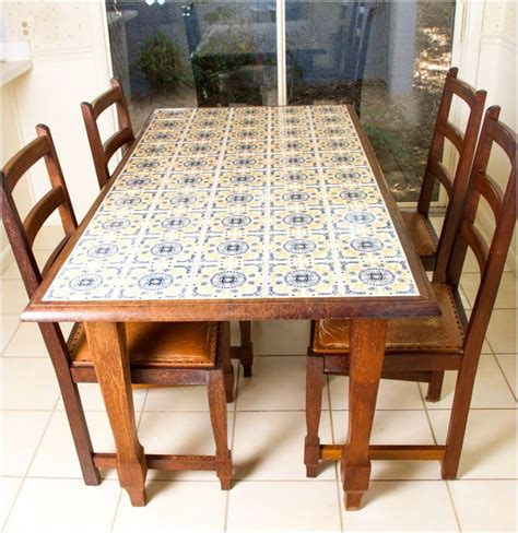 Tile Dining Table Theradmommy Tile Dining Table Dining Room Table