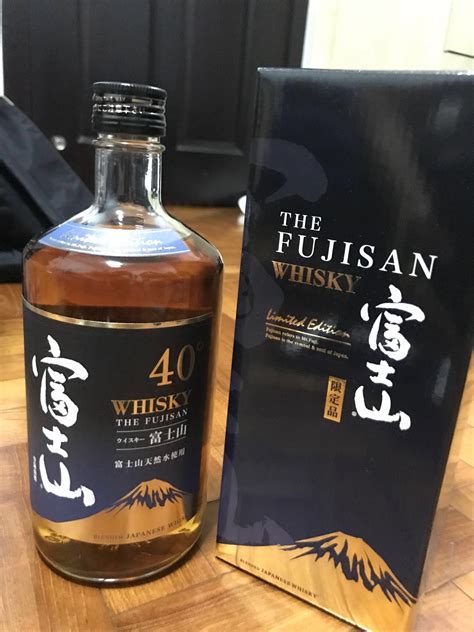 The Fujisan Whisky Limited Edition Food Drinks Alcoholic Beverages