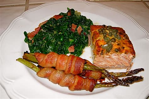 Cfscc Presents Eat This Salmon With Bacon Wrapped Asparagus Spears