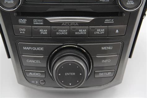 Acura Mdx 07 09 Stereo Radio Audio Player Xm Mp3 Wma Dvd Factory Oem