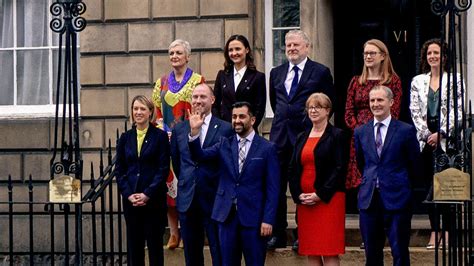 The New 2021 Scottish Government Cabinet Ready To Deliver For Scotland