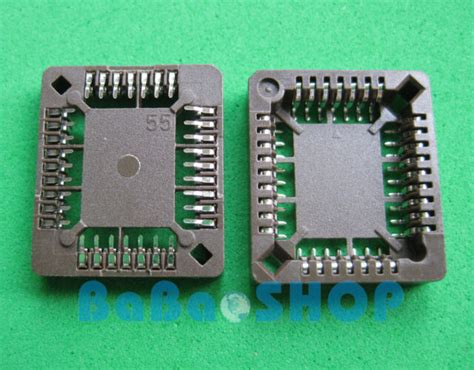 4pcs Plcc32 32 Pin 32pin Smd Ic Socket Adapter Plcc Converter Brand New