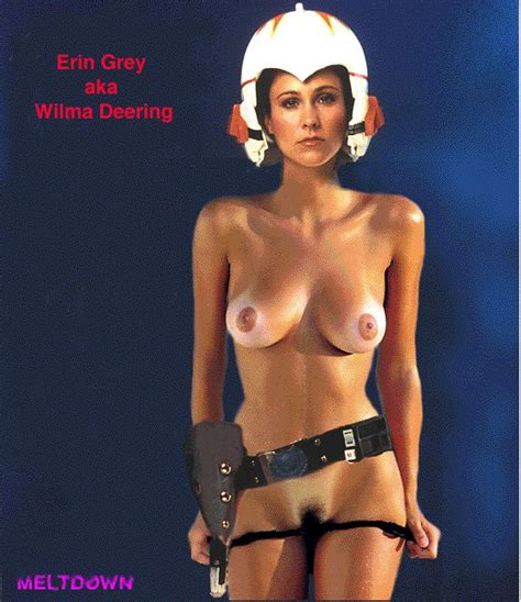 Post Buck Rogers In The Th Century Erin Gray Fakes Meltdown