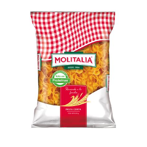 Fideos Corbatita Molitalia Paquete 250 Gr Ico Food Service