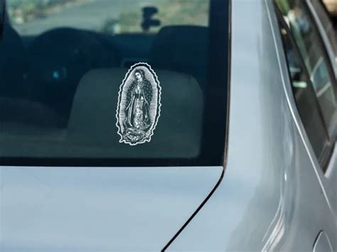 virgen de guadalupe sticker our lady of guadalupe vinyl decal virgin mary maria 11 70 picclick
