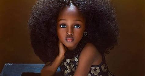 Une Petite Nigériane De 5 Ans élue La Plus Belle Fille Du Monde