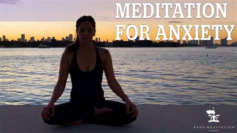 Minute Guided Meditation For Anxiety Calm Your Mind Mindfulness