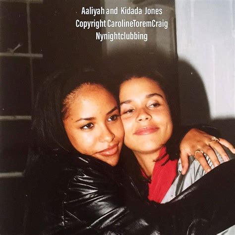 Kidada Jones And Aaliyah Funeral