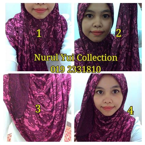 Pakai tudung tutup dada, hannah delisha raih pujian netizen. ♥Corat Coret Nusha ♥: TUTORIAL : Cara mudah pakai instant ...