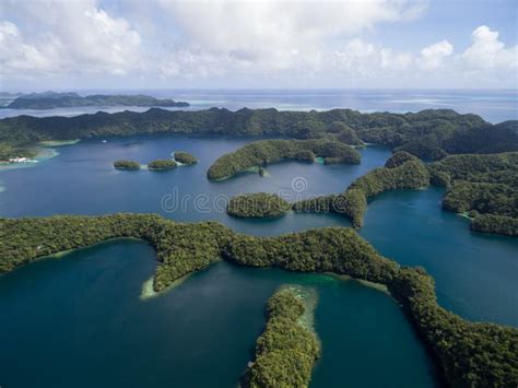Koror Island In Palau Archipelago Part Of Micronesia Region Stock