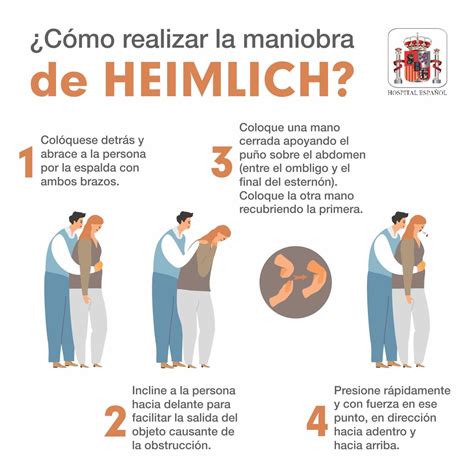 Maniobra De Heimlich Auxiliar De Enfermeria Botiquin Primeros