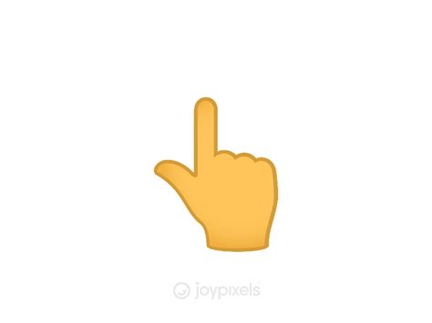 For example, hold alt key and then type 9997 keys on the numeric pad will produce the writing hand symbol ✍. The JoyPixels Hand Pointing Up Animation by JoyPixels on ...