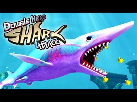 Shark attack prevention, what you can do to lessen the chances of being bitten by a shark along with some suggestions on what to do if you are attacked. DOUBLE HEAD SHARK ATTACK - GOBLINE - YouTube