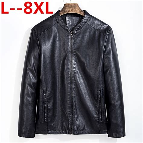 8xl 6xl 5xl 4x Spring Mens Genuine Leather Jackets Brand Real