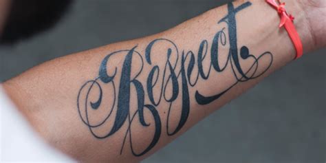 Respect Tattoo You On Behance Tipografias Tatuaje Fuentes Para