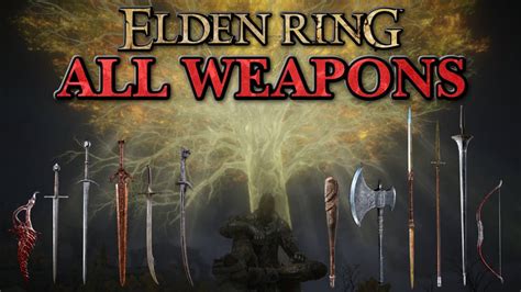 ELDEN RING All Weapons Available In The Network Test YouTube