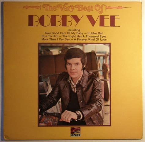 Bobby Vee Very Best Of Records Lps Vinyl And Cds Musicstack