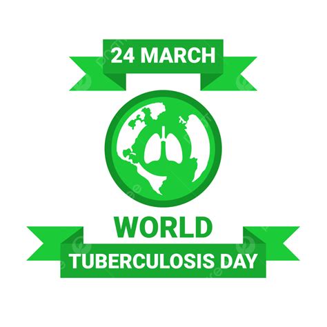 World Tuberculosis Day Vector Design Images 24 March Typography With