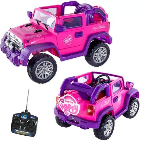 Carrinho Eletrico Infantil Rosa Electricade