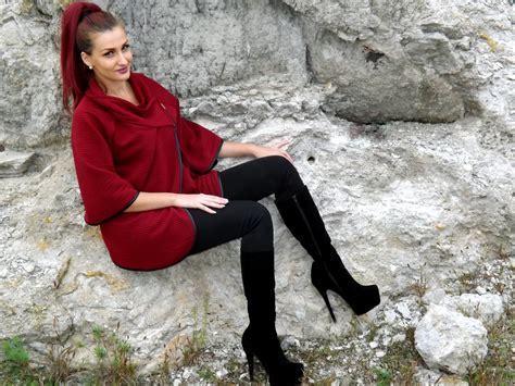 Images Gratuites Fille Femme Jambe Maquette Rouge Mode Dame Vêtements D Extérieur Robe