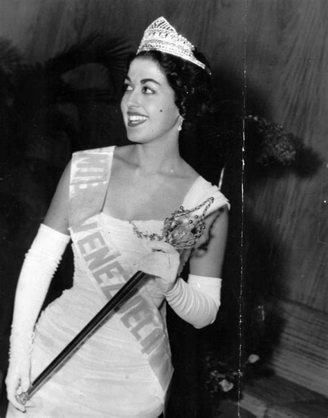 Consuelo Leticia Nouel Gómez Miss Venezuela 1957 Miss Venezuela Miss