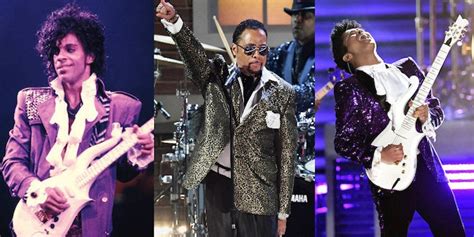 Bruno proved he was pretty much the best person for the job because he definitely didn't the singer took to the stage to perform let's go crazy during the 2017 grammy awards clad like the music icon, and even banging out a solo on one of. Grammys 2017: Watch Prince Tribute With Bruno Mars, Morris ...
