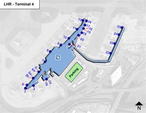 Terminal Heathrow Parking Map