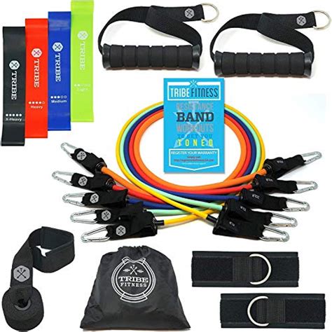 Tribe Armband 16 Piece Resistance Band Set Top Product Fitness And