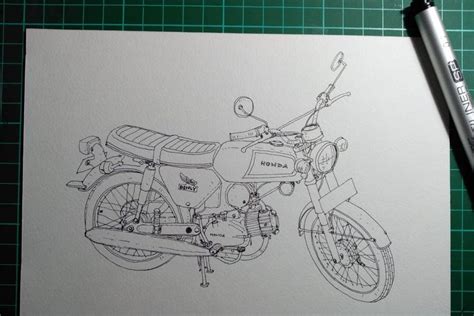 Selian itu, pihak dari suzuki hanya memamerkan sketsa dari motor ini. Sketsa Motor Balap - Sketsa Mesin Motor 2 Tak Injeksi Ktm ...