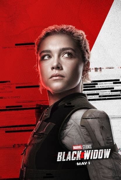 The Black Widow Character Posters Assemble Into A Hidden Symbol