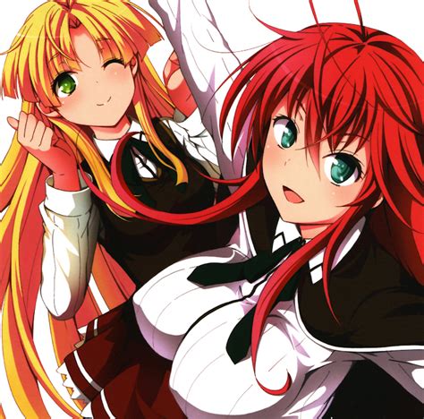 High School Dxd Rias Gremory Argento Asia Render 1 Anime Png