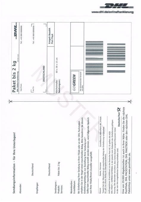 Retourenschein drucken sie erhalten den retourenschein von ihrem versender und drucken ihn aus. Paket Zurückschicken Retourenschein Vordruck : Dhl ...