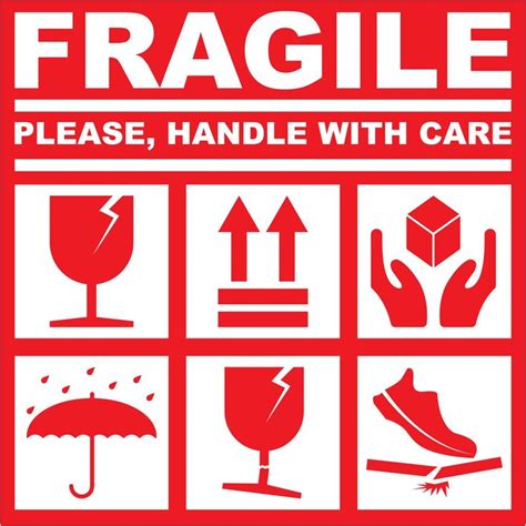 Fragile Handle With Care Printable Free
