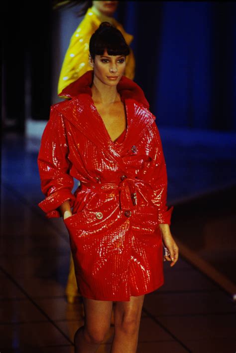 Christy Turlington Atelier Versace Runway Show 1994 Fashion