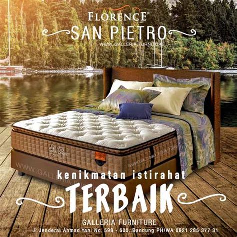 Seluruh bagian tubuh anda akan mendapatkan. Daftar Harga Kasur Spring Bed Florence San Pietro - Toko ...