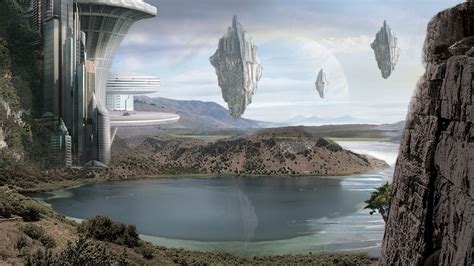 Check Out My Behance Project Futuristic Matte Painting In Photoshop