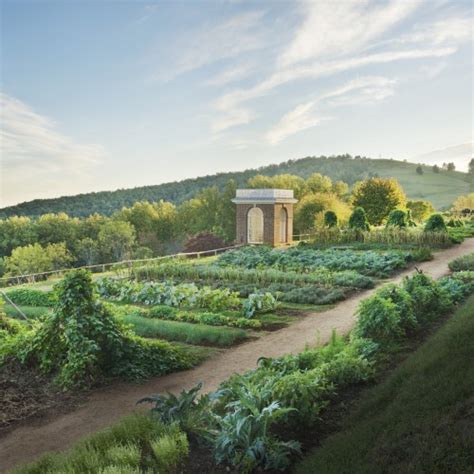 The Vegetable Garden At Monticello Thomas Jeffersons Monticello