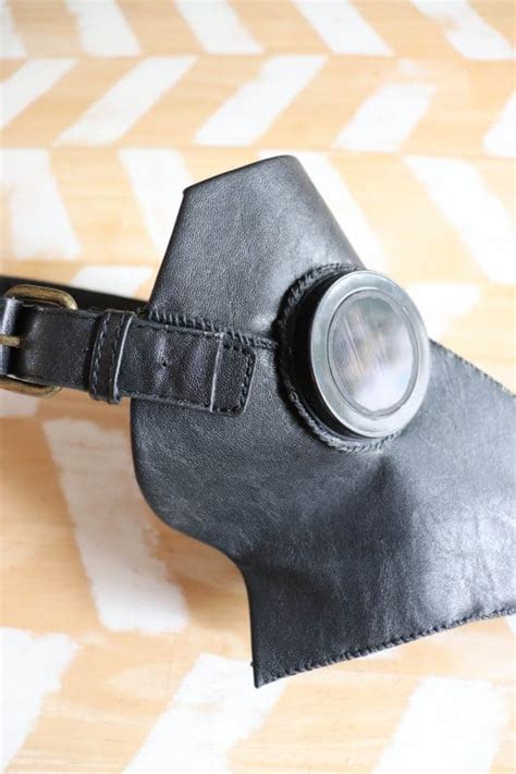 How to make it from craft foam! DIY Plague Doctor Costume with Free Printable Pattern » Homemade Heather