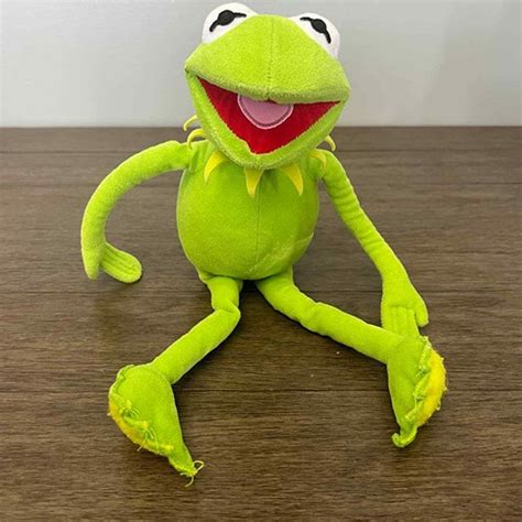 Disney Muppets Kermit The Frog Plush Ebay