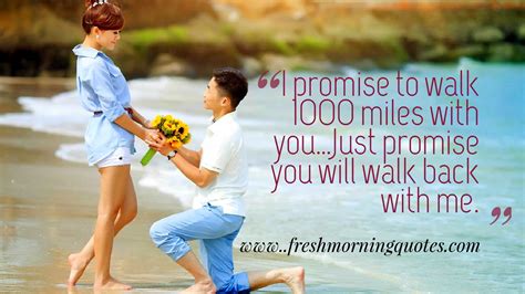 Maybe you would like to learn more about one of these? 42+ Heart touching Love Promise Quotes - Freshmorningquotes