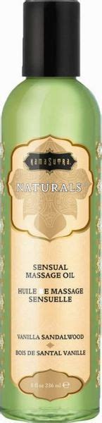 Kama Sutra Naturals Massage Oil Vanilla Sandalwood Kims Secrets