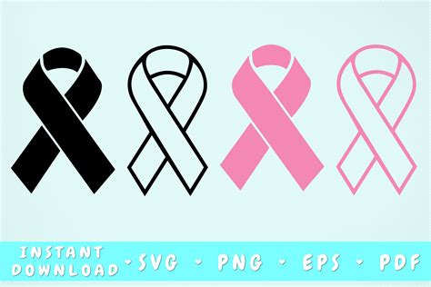 Cancer Ribbon Svg