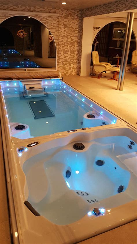 Endless Pools 19 Dual Temperature Swim Spa Dream Rooms Luxury