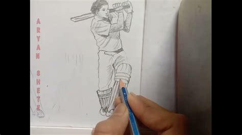 How To Draw Cricketer Poses Part 2 Youtube